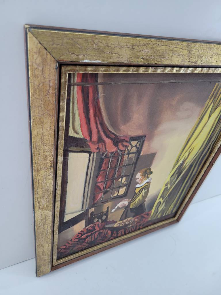 HV11267 LIENZO “LA MUJER EN LA VENTANA” - Imagen 2
