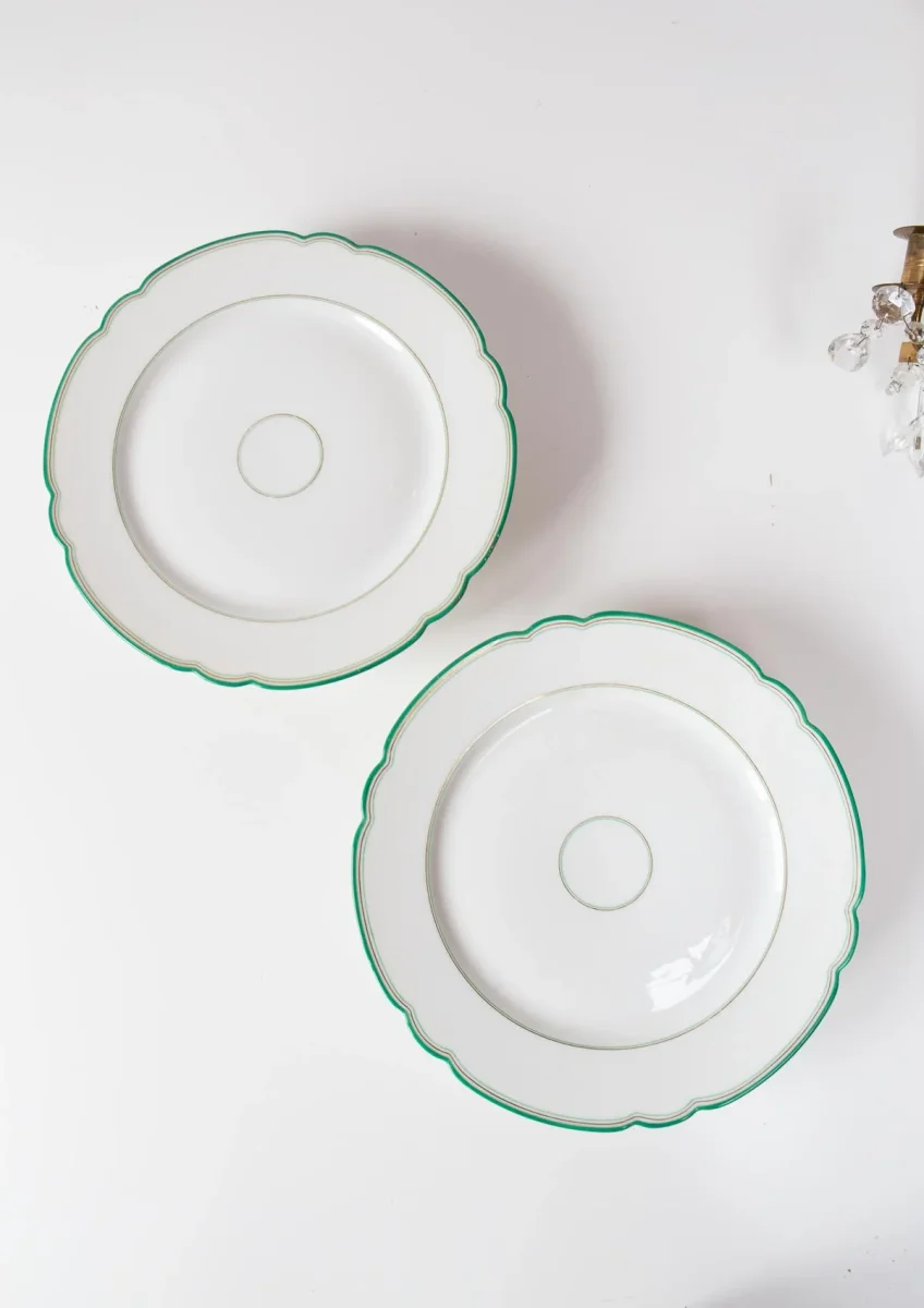 Antiguos pies de tarta porcelana Vieux Paris (x UNIDAD) - Imagen 3